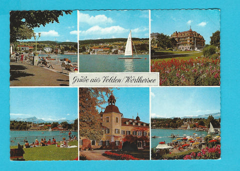 AK Grüße aus Velden am Wörther See.