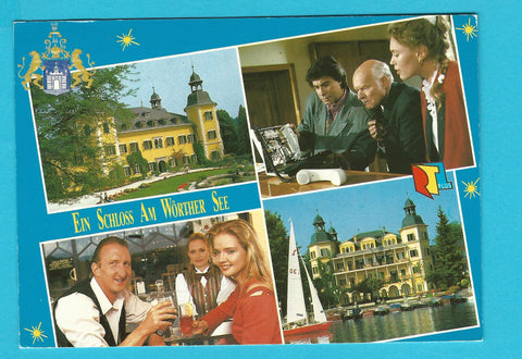 AK Velden am Wörthersee. Ein Schloss am Wörthersee.