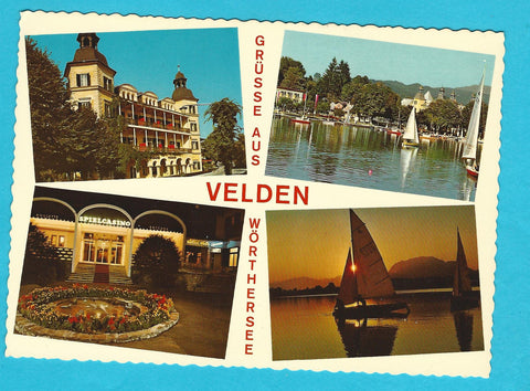 AK Grüße aus Velden am Wörthersee.