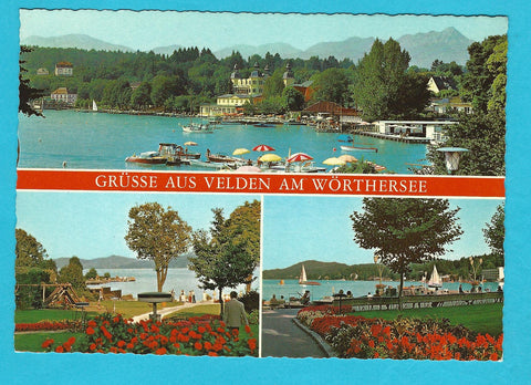 AK Grüße aus Velden am Wörthersee.