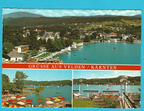 AK Grüße aus Velden am Wörthersee.