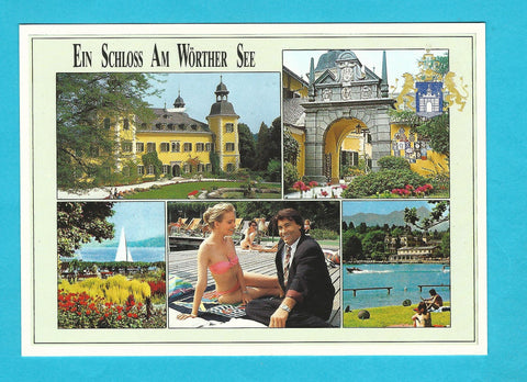 AK Velden am Wörthersee. Ein Schloss Am Wörther See.