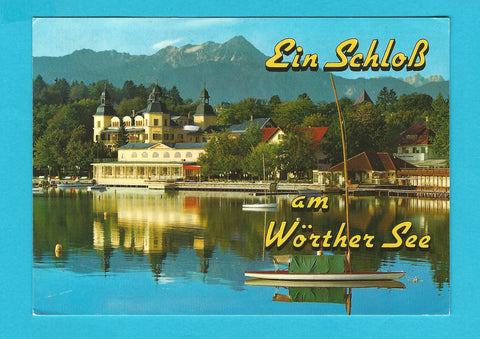 AK Velden am Wörthersee. Ein Schloss Am Wörther See.