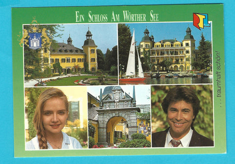 AK Velden am Wörther See. Ein Schloß am Wörthersee.
