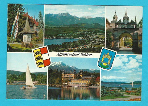 AK Alpenseebad Velden.