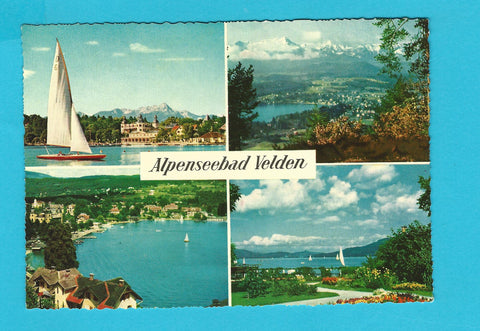 AK Alpenseebad Velden.