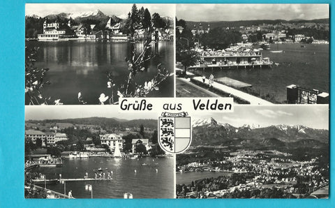AK Grüsse aus Velden am Wörthersee.