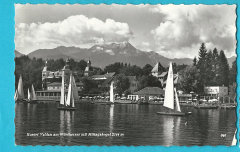 AK Velden am Wörthersee. Schloß.