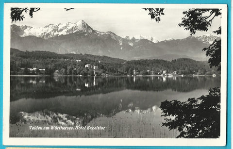 AK Velden am Wörthersee. Hotel Excelsior.