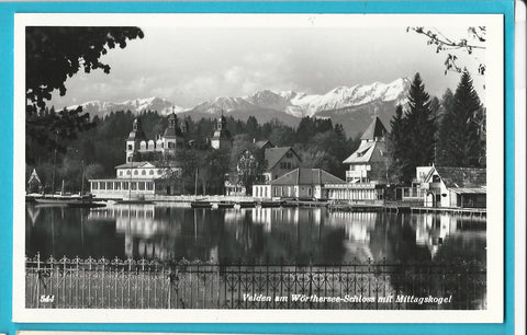 AK Velden am Wörthersee. Schloss.