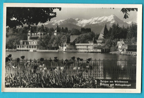 AK Velden am Wörthersee. Schloss.