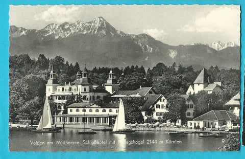 AK Velden am Wörthersee. Schloßhotel.