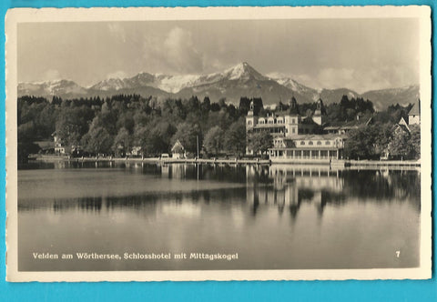 AK Velden am Wörthersee. Schloßhotel.