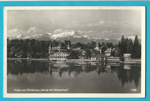 AK Velden am Wörthersee. Schloß.