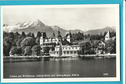 AK Velden am Wörthersee. Schloßhotel.
