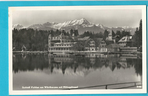 AK Schloß Velden am Wörthersee.