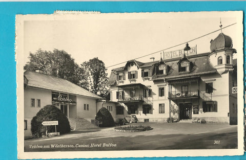 AK Velden am Wörthersee. Casino Hotel Bulfon.