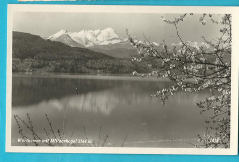 AK Wörthersee mit Mittagskogel.