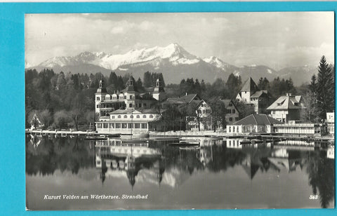 AK Velden am Wörthersee. Strandbad.