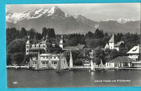 AK Schloß Velden am Wörthersee.