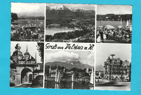 AK Gruß von Velden am Wörthersee.