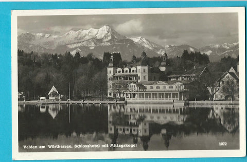 AK Velden am Wörthersee. Schlosshotel.