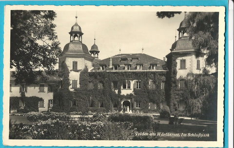 AK Velden am Wörthersee. Im Schlosspark.