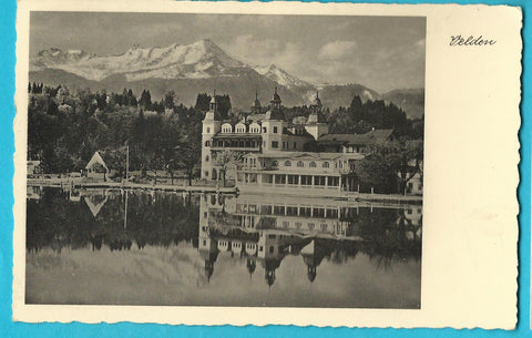 AK Velden am Wörthersee. Schloßhotel.
