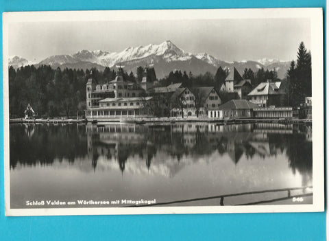 AK Schloß Velden am Wörthersee.