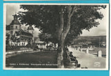 AK Velden am Wörthersee. Strandpartie mit Schloß Velden. (1930-31)