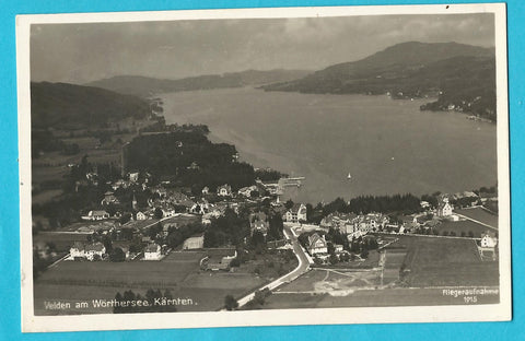 AK Velden am Wörthersee. Fliegeraufnahme.