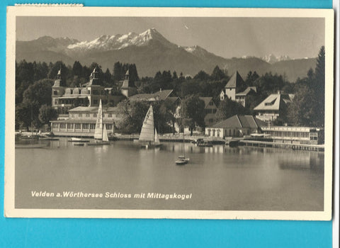 AK Velden am Wörthersee. Schloss.
