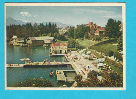 AK Velden am Wörthersee. Hotel Mösslacher.