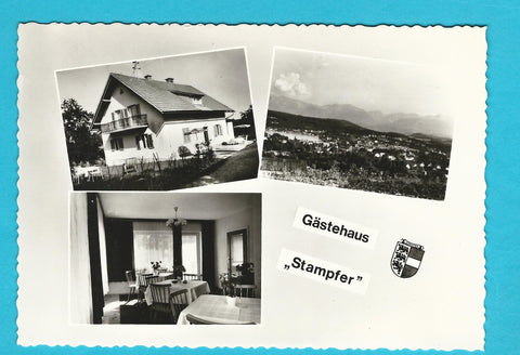 AK Velden am Wörther See. Gästehaus Stampfer. Selpritsch, Harkaweg 2.