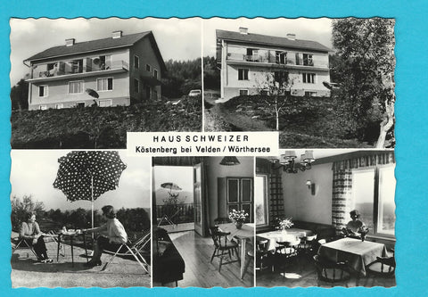 AK Köstenberg bei Velden/Wörthersee. Haus Schweizer.