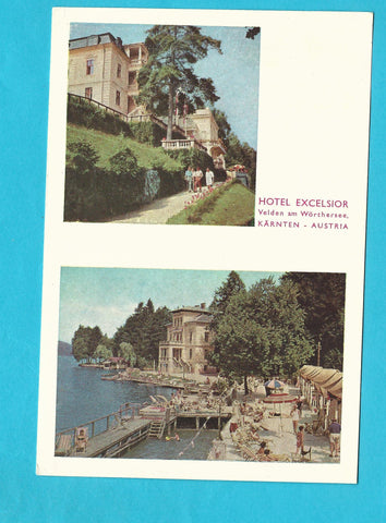 AK Velden am Wörthersee. Hotel Excelsior.