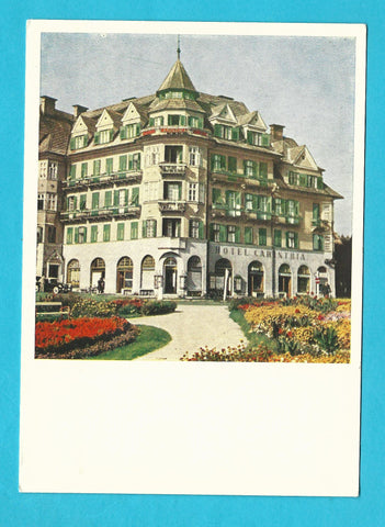 AK Velden am Wörthersee. Bulfon Hotel Carinthia.