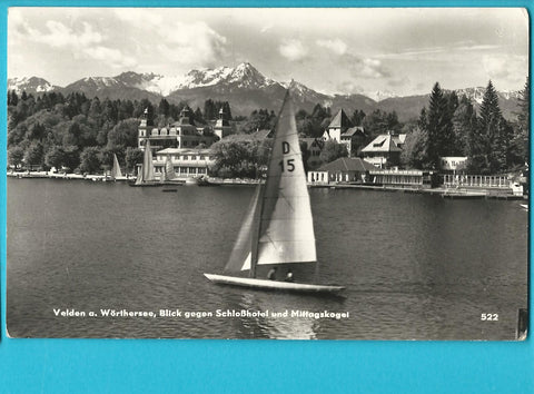 AK Velden am Wörthersee. Schloßhotel.
