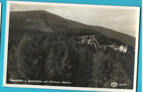 AK Kanzelhöhe u. Kanzelbahn mit Görlitzen.