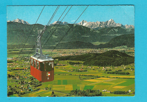 AK Kanzelbahn. Blick auf Villach.