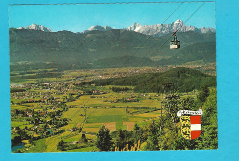 AK Kanzelhöhe. Blick auf Villach.