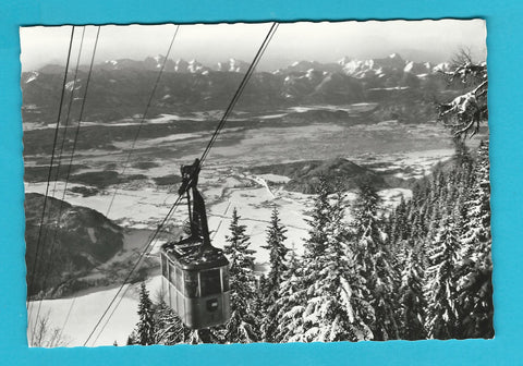 AK Kanzelbahn bei Villach mit Julische Alpen.