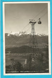 AK Villach - Kanzelbahn. Blick auf Villach und Mangart.