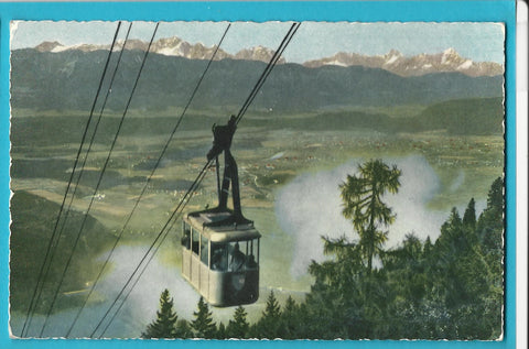 AK Kanzelbahn Ossiachersee Blick auf Julische Alpen.