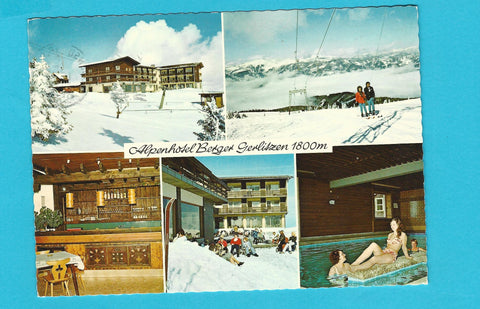 AK Alpenhotel Berger Gerlitzen.  Bodensdorf am Ossiachersee.