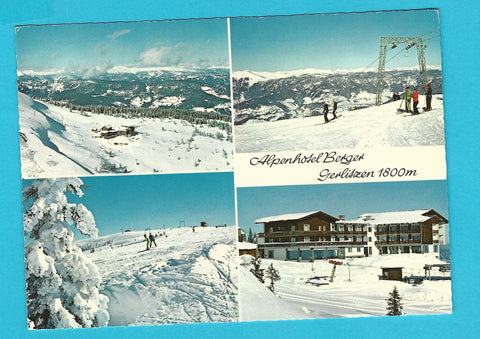 AK Gerlitzen. Alpenhotel Berger. Bodensdorf am Ossiachersee.