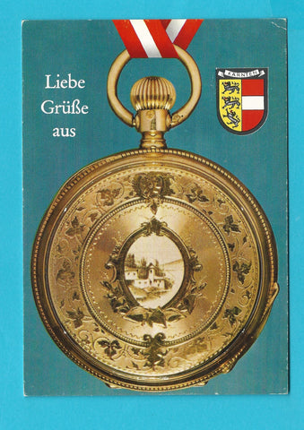 AK Liebe Grüße aus Kärnten. Trachten der Zeit.