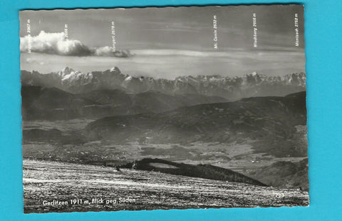 AK Gerlitzen. Blick gegen Süden.