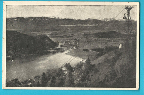 AK Kanzelbahn - Ossiachersee mit Julischen Alpen. (1946)
