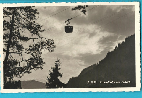 AK Kanzelbahn bei Villach. (1940)